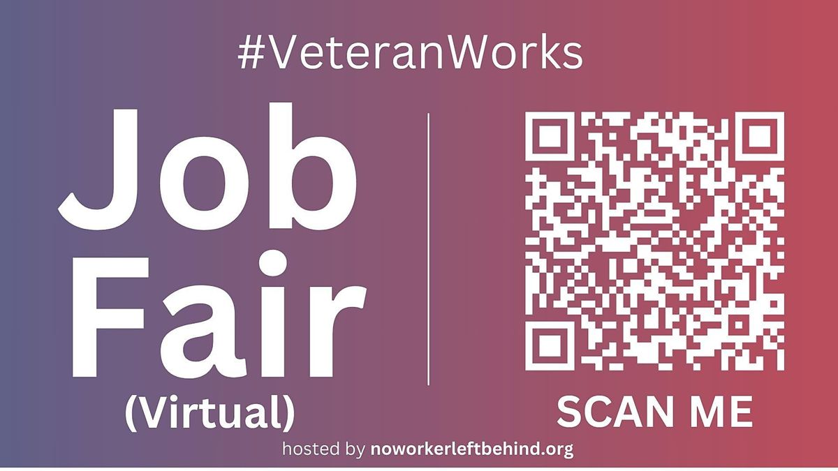 #VeteranWorks Virtual Job Fair \/ Career Expo #Veterans Event #Austin