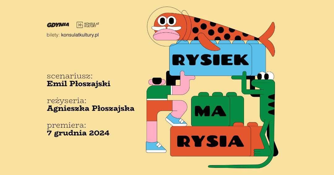 \u201eRysiek ma Rysia\u201d | spektakl dla dzieci