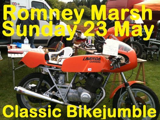 Romney Marsh Classic Bikejumble: This Sunday 23 May 2021