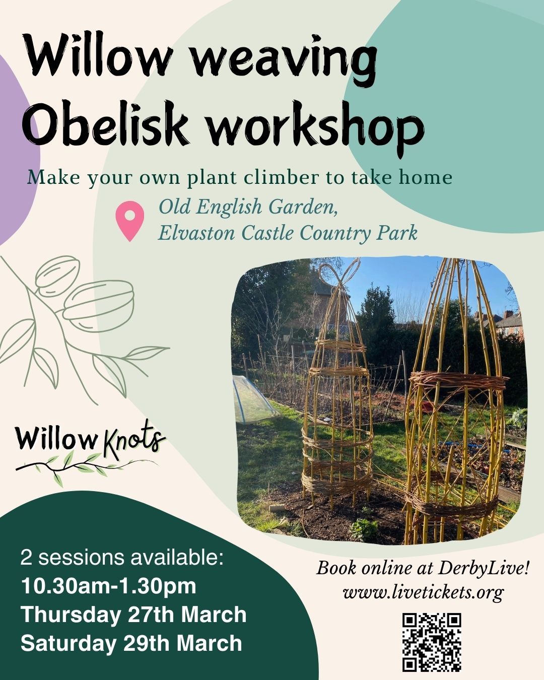 Willow Weaving Workshop: Obelisks