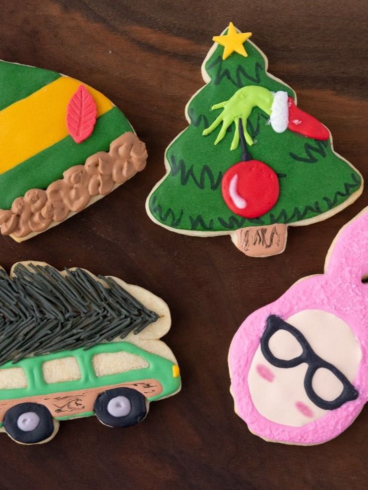 Holiday Themed Cutout Cookie Class & TRIVIA! | \u2736 TICKET REQUIRED \u2736 