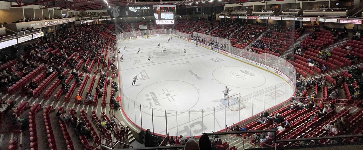 Moose Jaw Warriors at Saskatoon Blades at SaskTel Centre