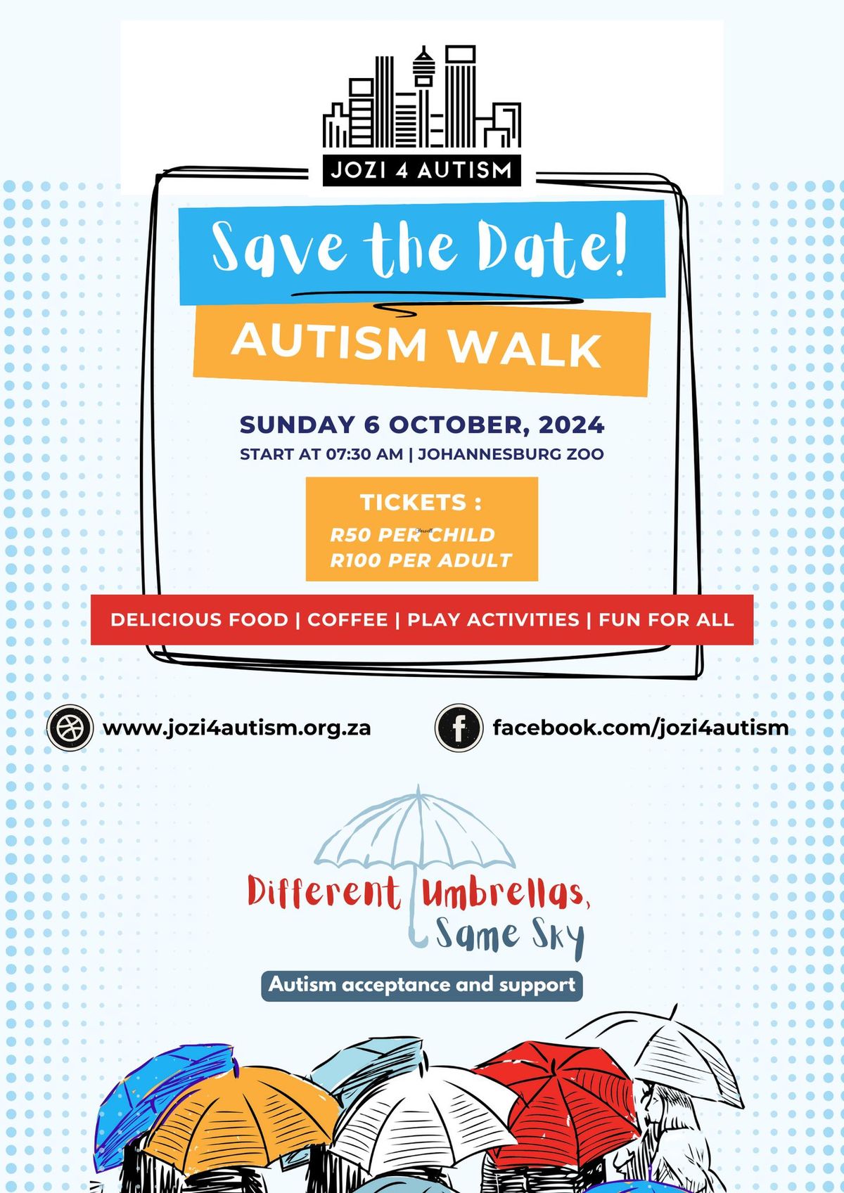 Jozi4Autism, Autism Walk and Unity Stand