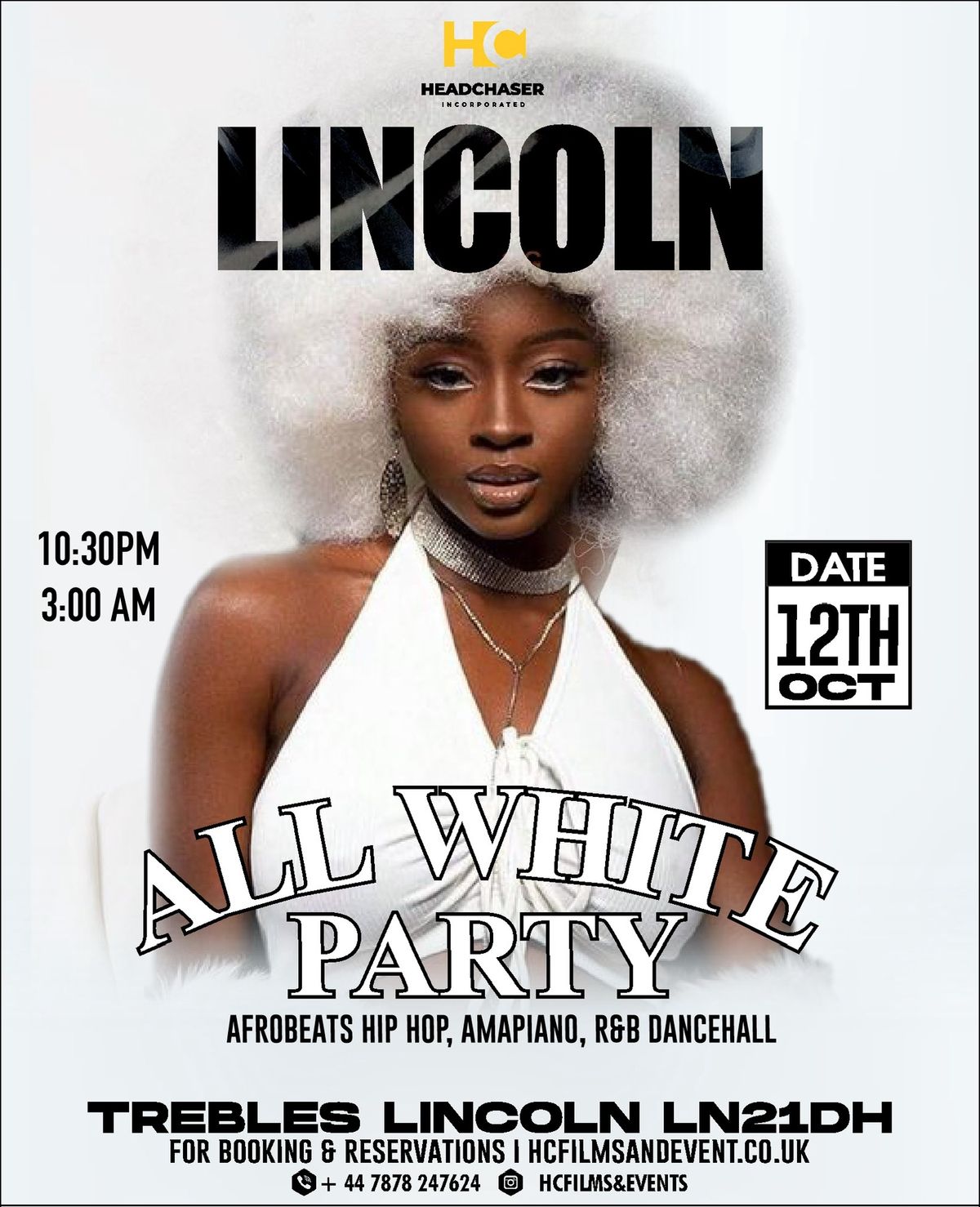 THE ALL WHITE PARTY LINCOLN 