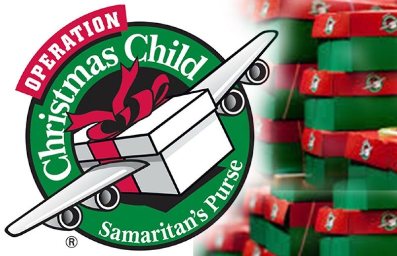 Operation Christmas Child Shoe Boxes at Faith Presbyterian