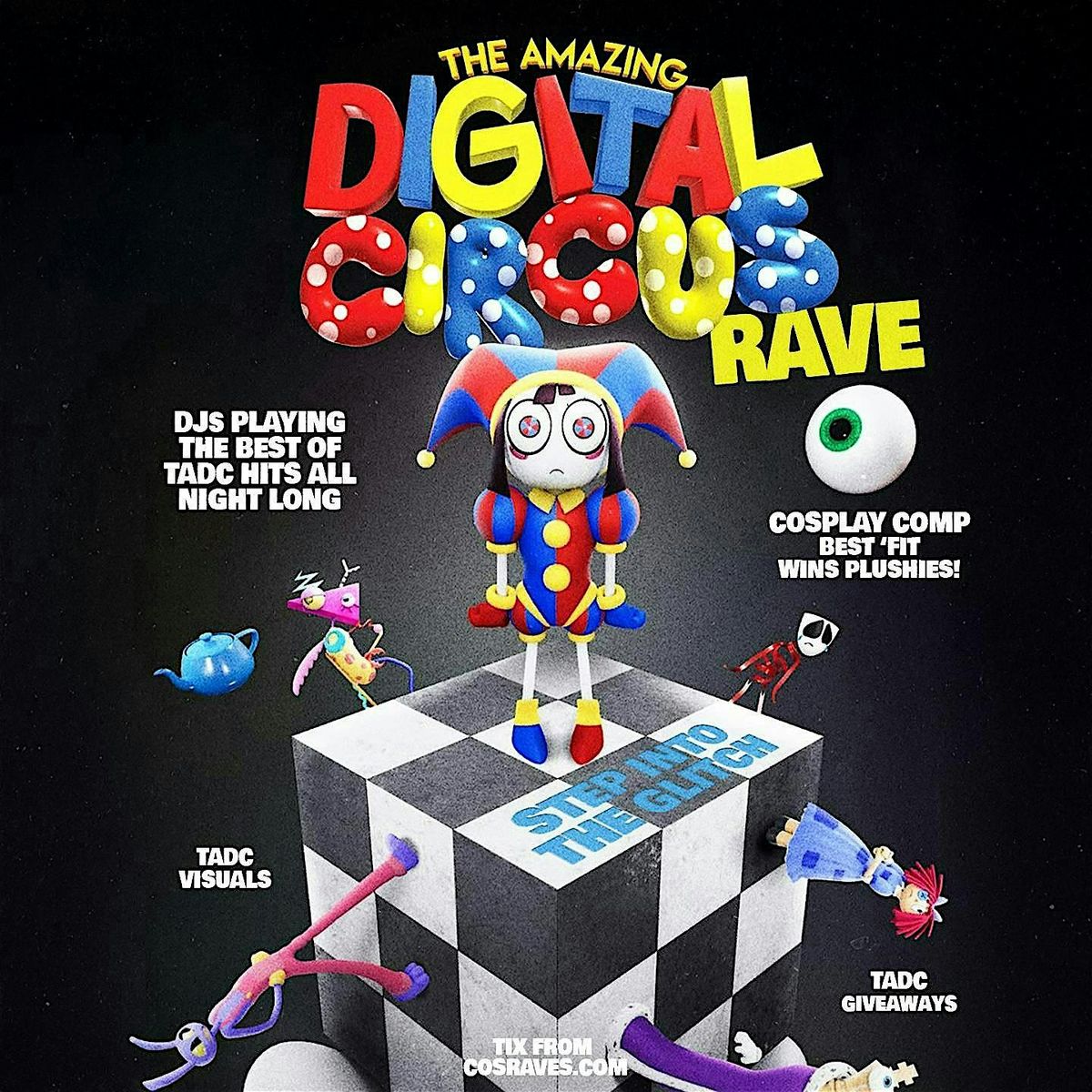 AMAZING DIGITIAL CIRCUS RAVE NYC NEW YORK CITY