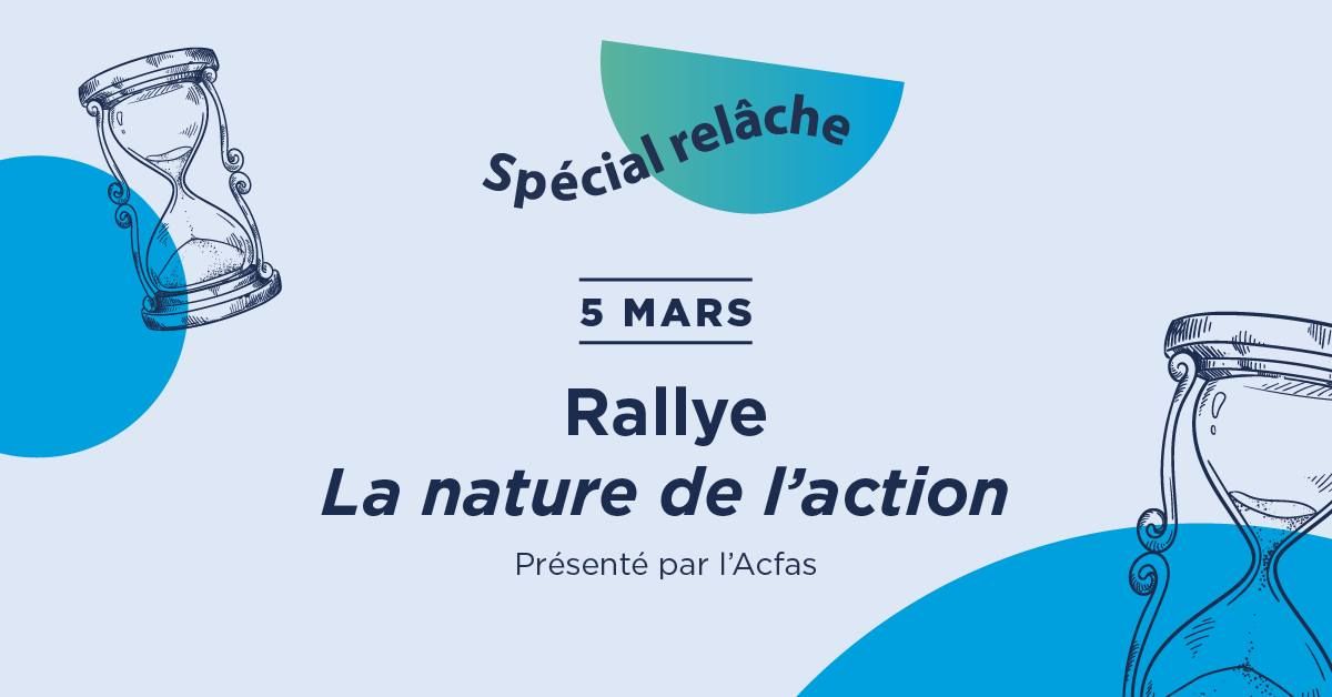 Rallye La nature de l\u2019action