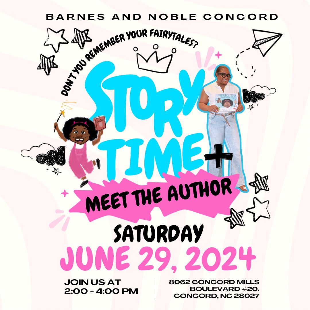 BN Concord Mills Story Time & Book Signing 