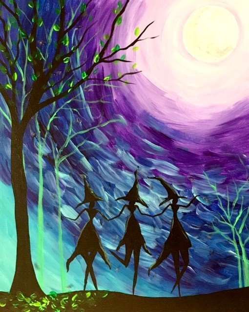 Witch Way-Paint Party