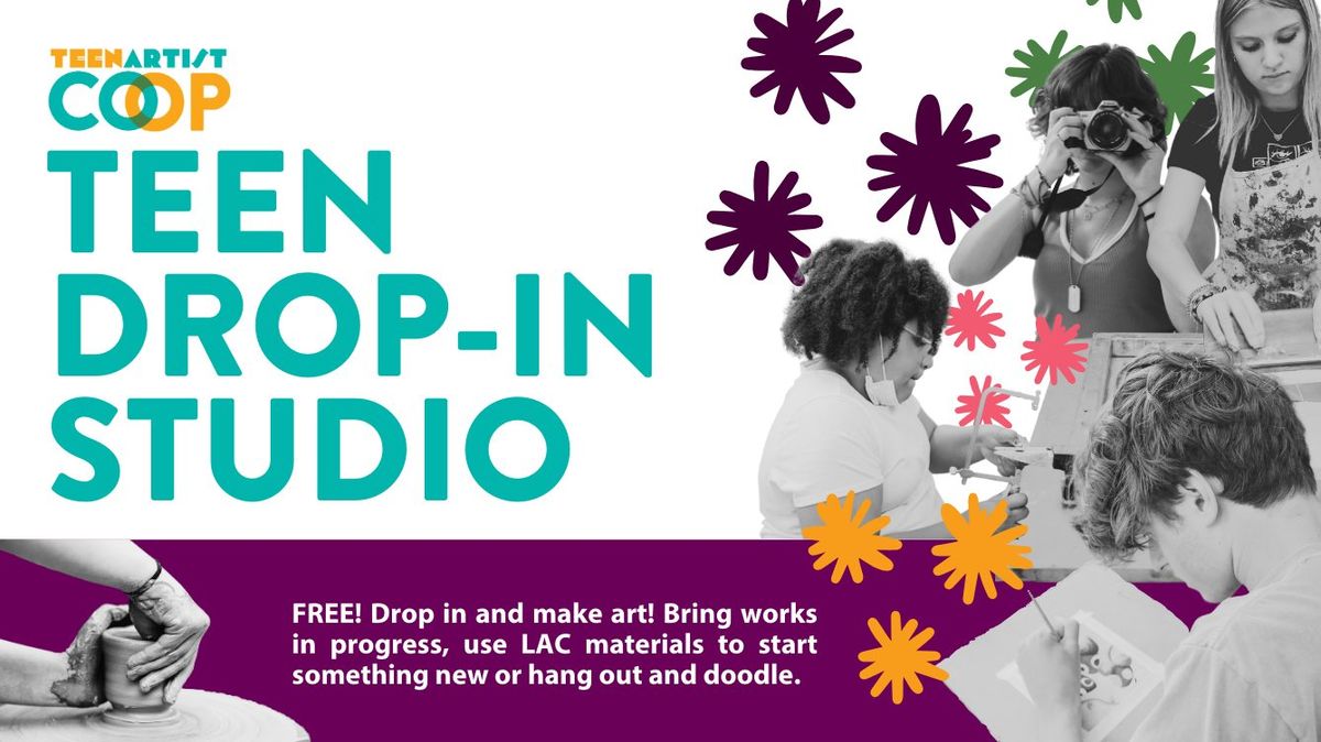 Free Teen Drop-In Studio