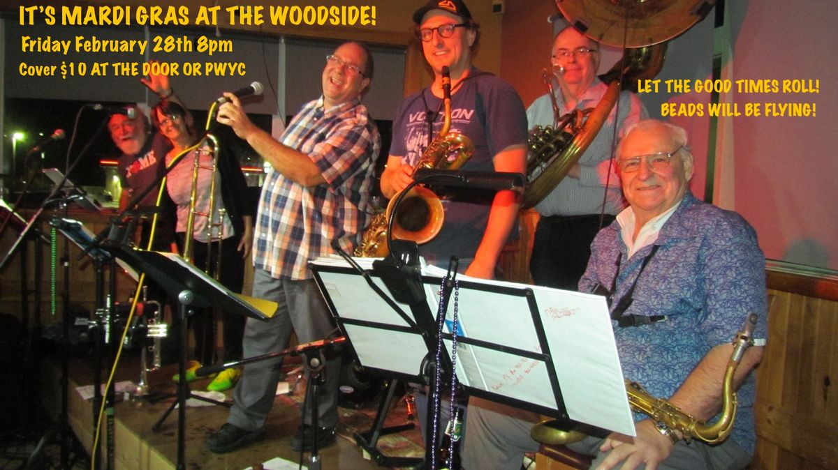 Mardi Gras at the Woodside Tavern with Global Centric Brass Band!