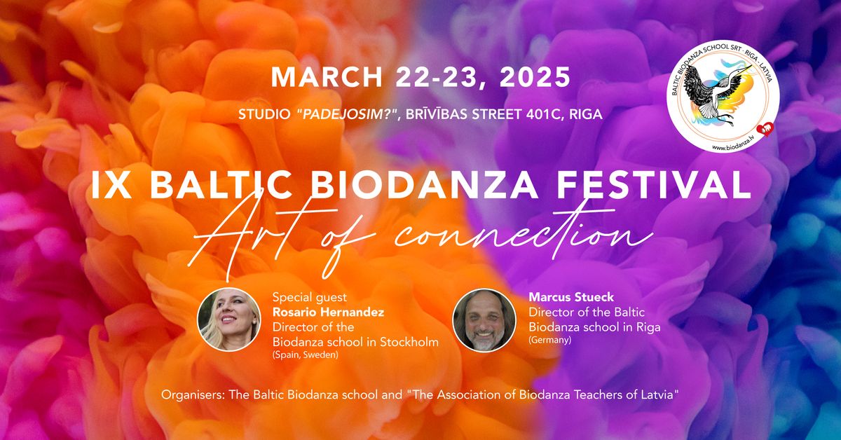 IX Baltic Biodanza festival "Art of connection"