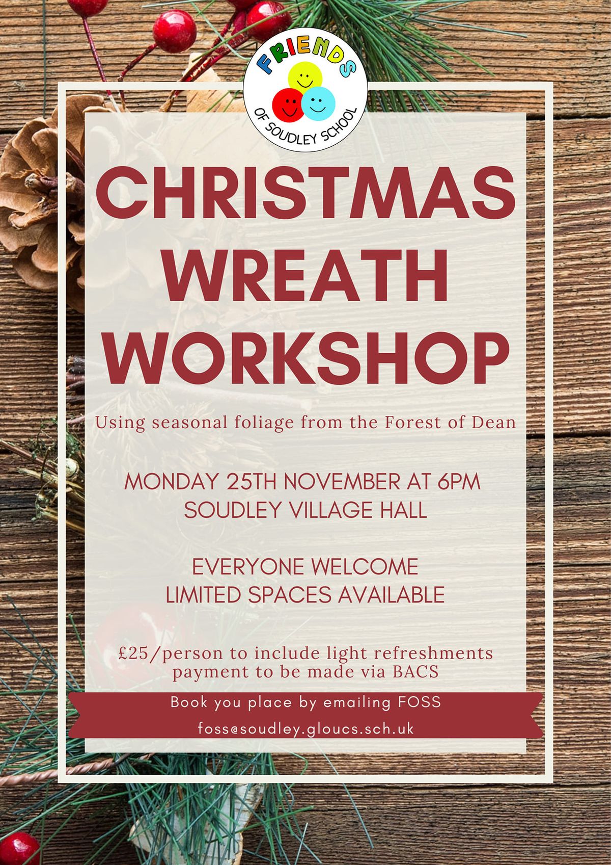 Christmas Wreath Workshop