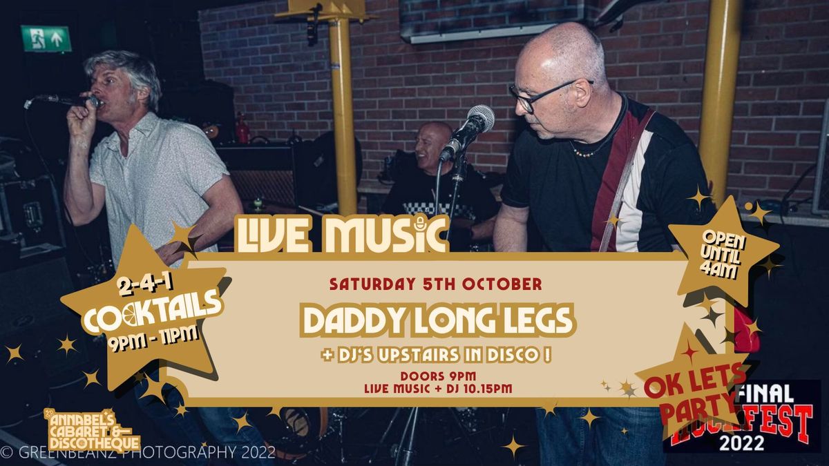 Live Music: DADDY LONG LEGS \/\/ Annabel\u2019s Cabaret & Discotheque