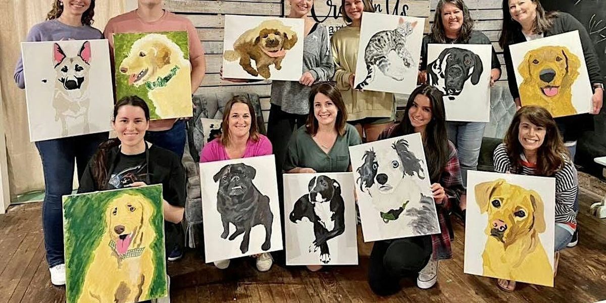 Paint Your Pet Paint & Sip with 9 Lives Cat Rescue