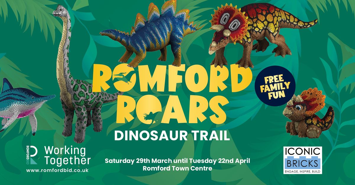 Romford Roars Dinosaur Trail \ud83e\udd96\ud83e\udd95 | FREE EVENT