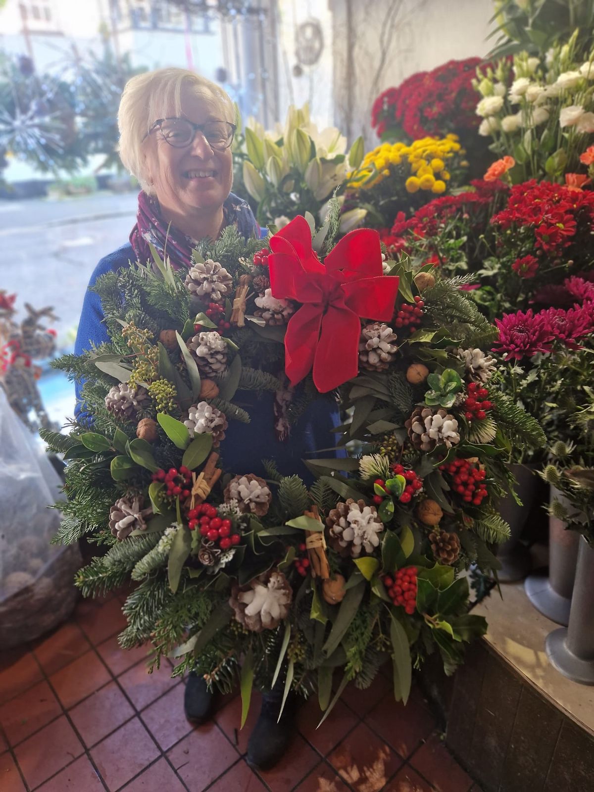 Christmas wreath workshop 