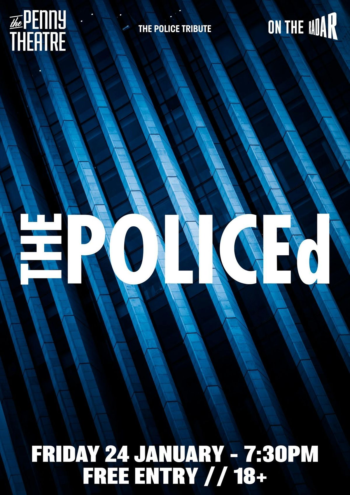 Police Tribute The Policed Live at The Penny Theatre