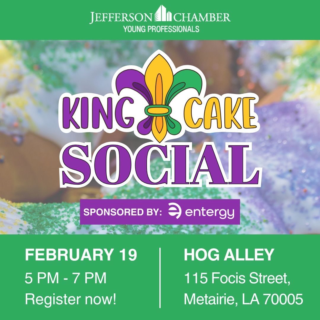 JCYP King Cake Social sponsored by Entergy