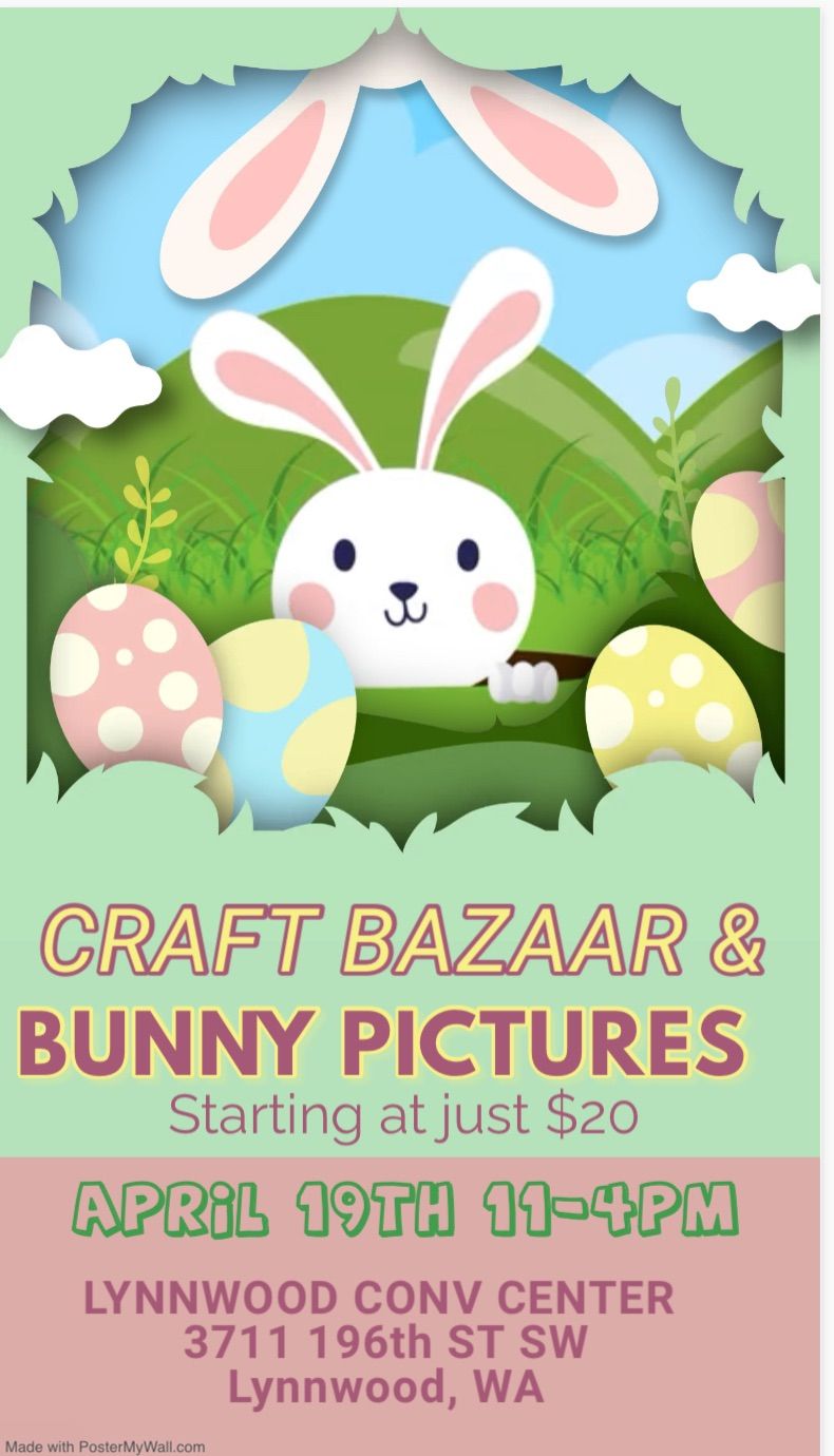 Hoppin Craft Bazaar & Bunny Pics 