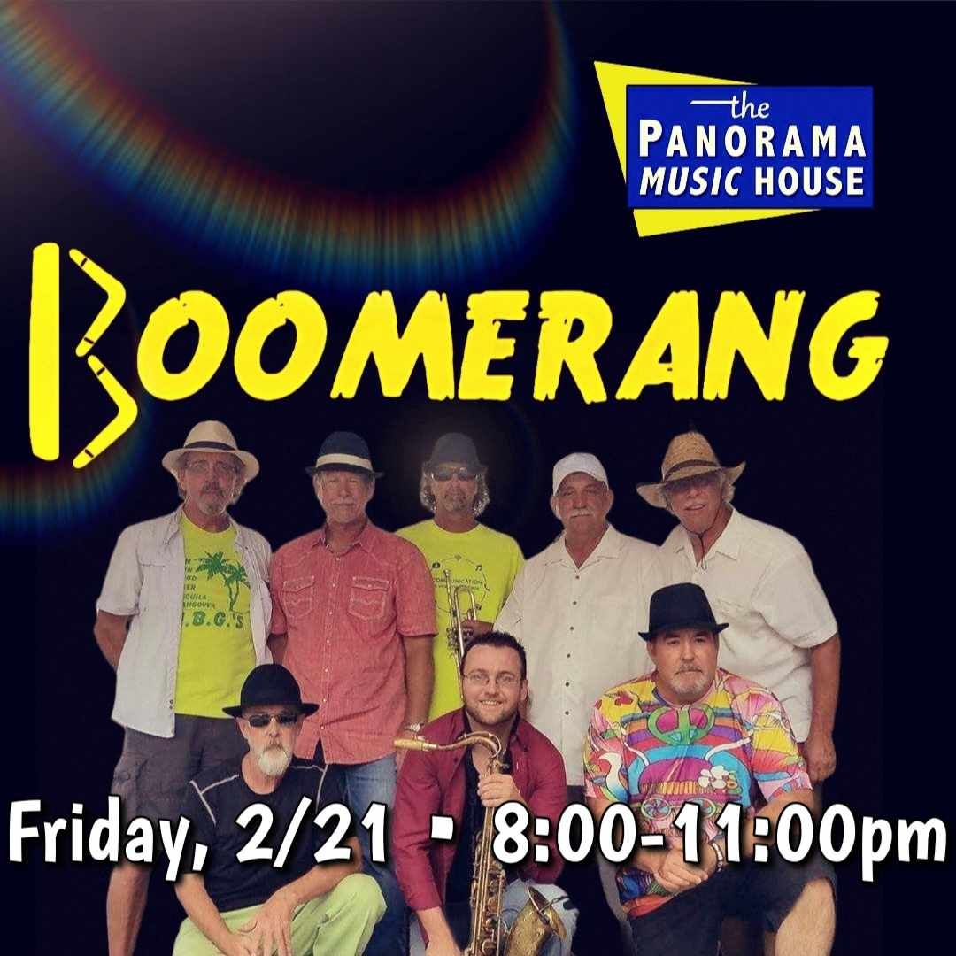 Boomerang at Panorama Music House (Fri, 2\/21\/25)