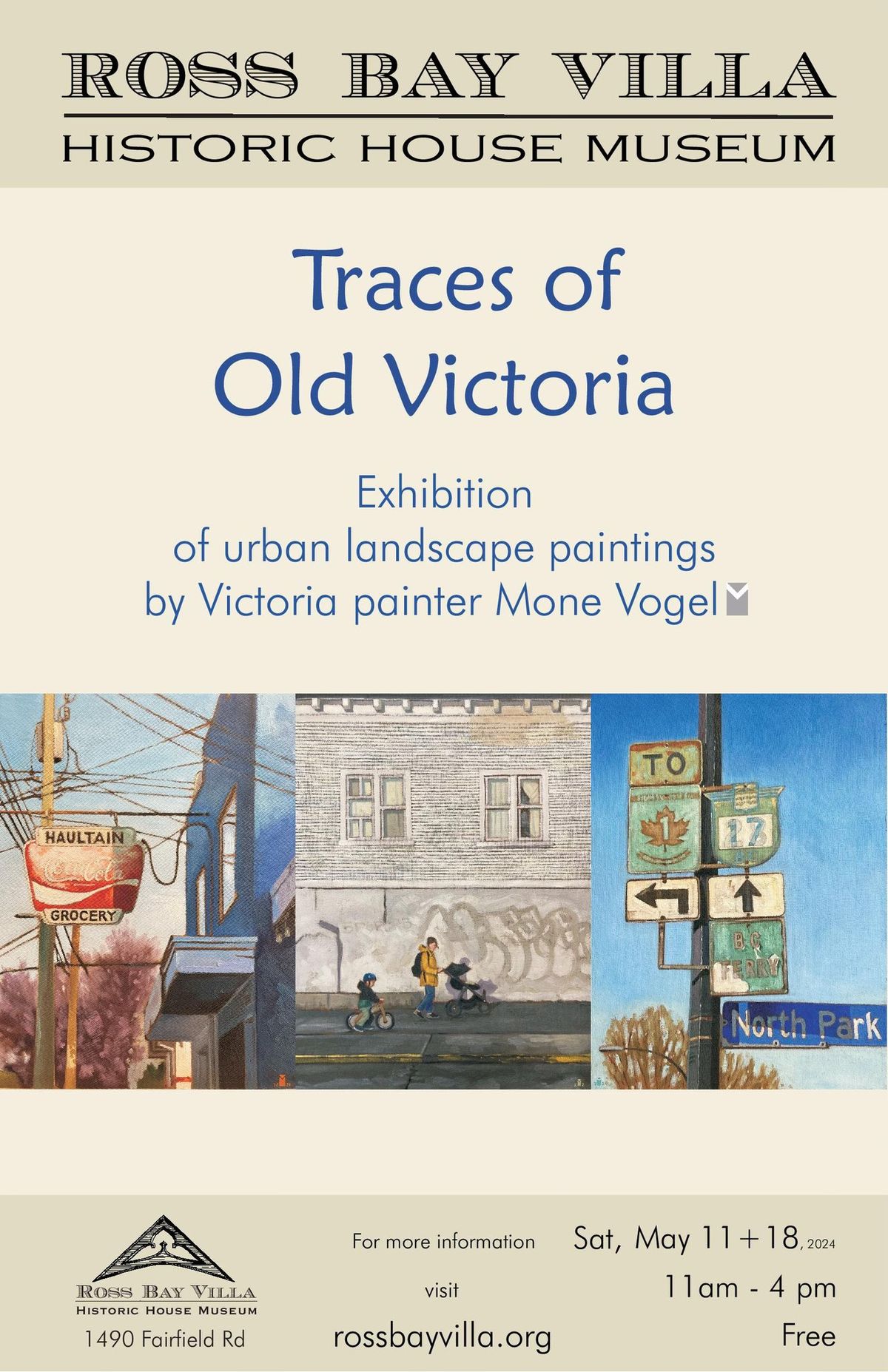 Traces of Old Victoria: Art Exhibition with Mone Vogel