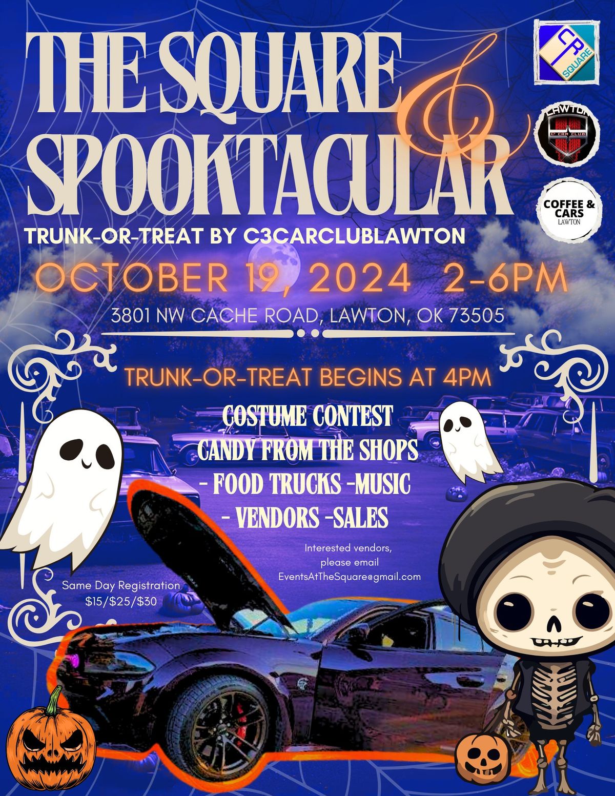 The Square Spooktacular+C3CarClub T.O.T