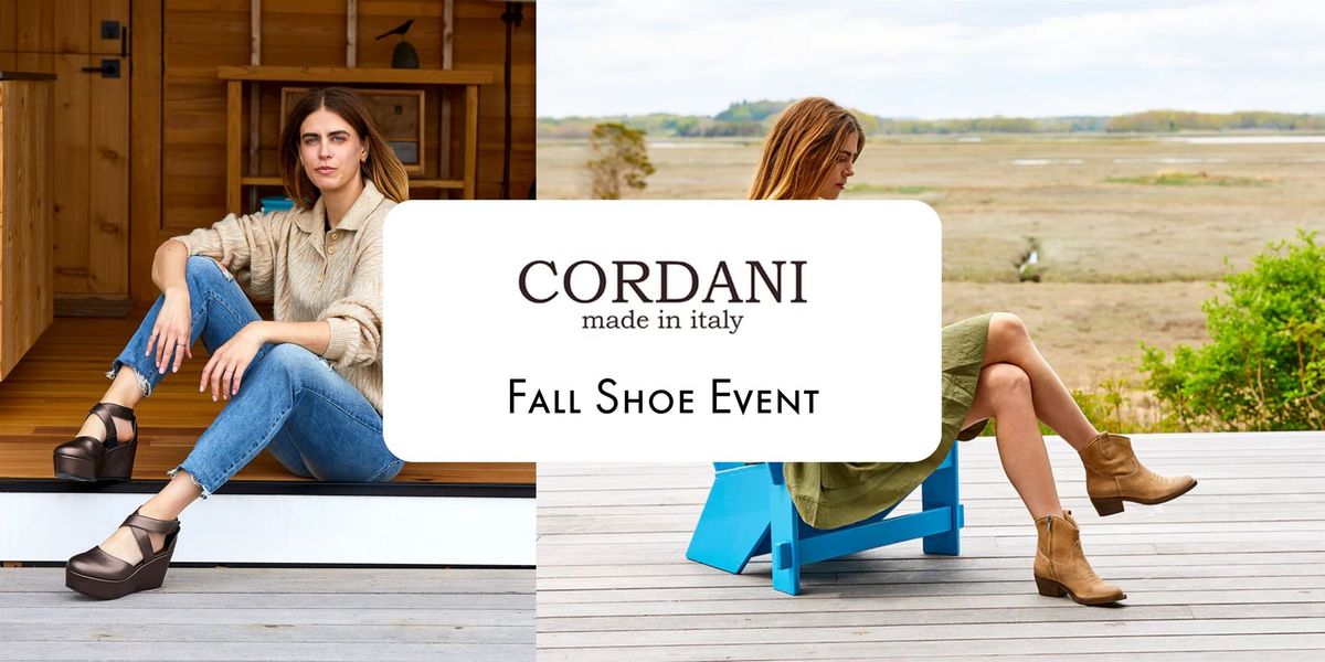 Cordani Fall Shoe Event - Covington