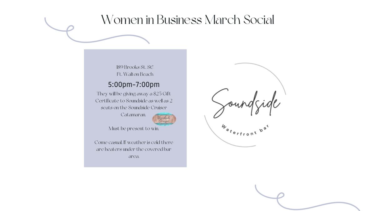 Women in Business March Social 