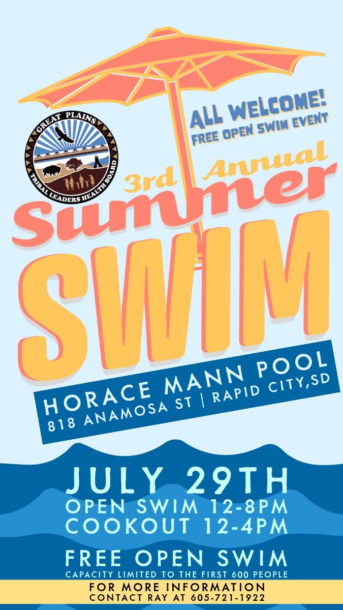 Great Plains Tribal Leaders Summer Swim Event