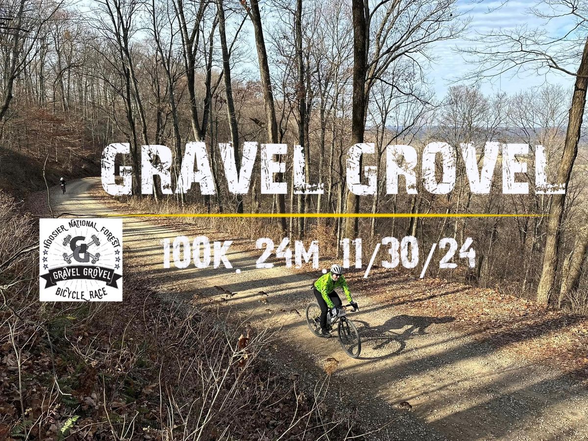 Gravel Grovel 100k & 24m Bicycle Race