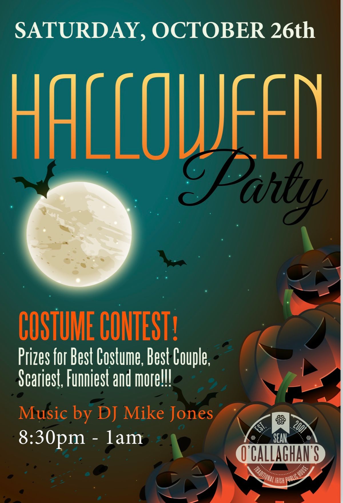 Halloween Costume Party!