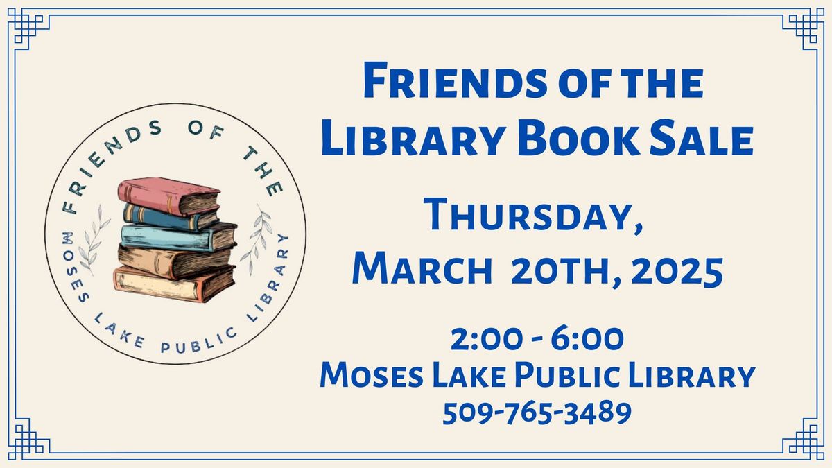 Friends of the Moses Lake Library Book Sale