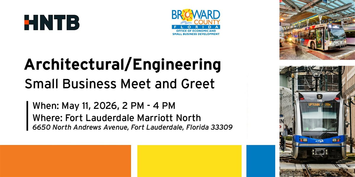 HNTB Architectural\/Engineering Meet & Greet