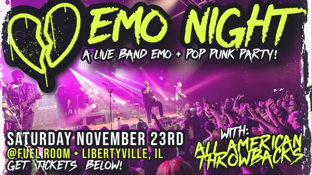  Emo Night with All American Throwbacks at Impact Fuel Room