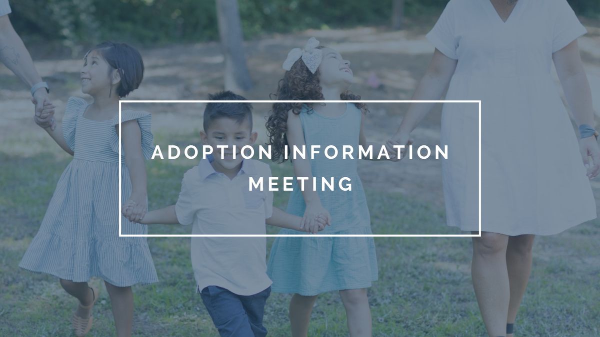 Redeemer Community Church- Adoption Information Meeting 