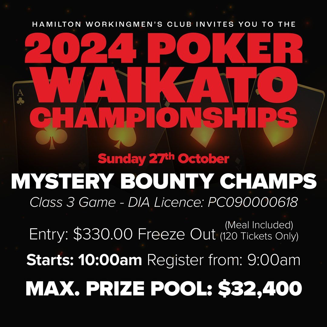 2024 Waikato Mystery Bounty Champs