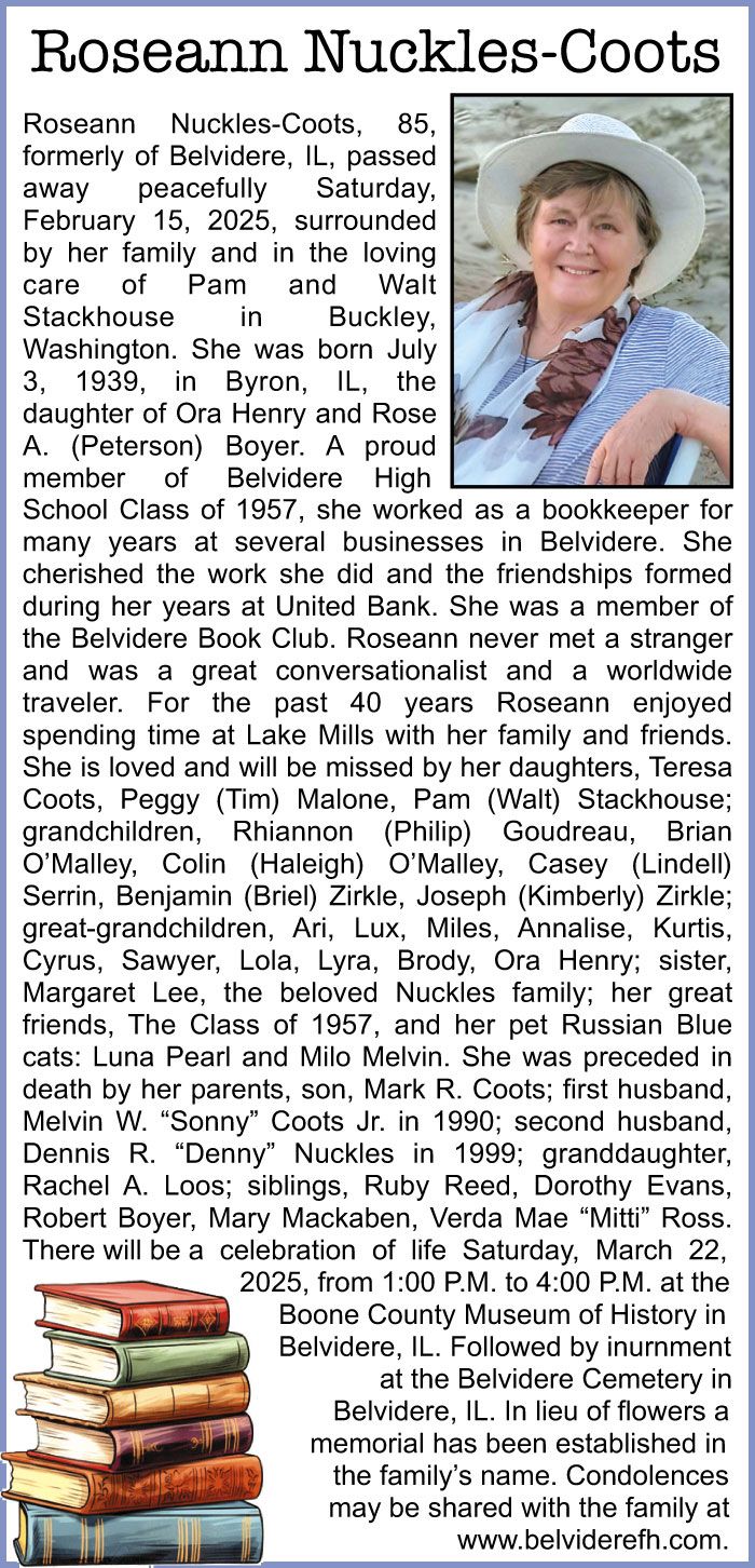 Roseann Nuckles-Coots Celebration of Life