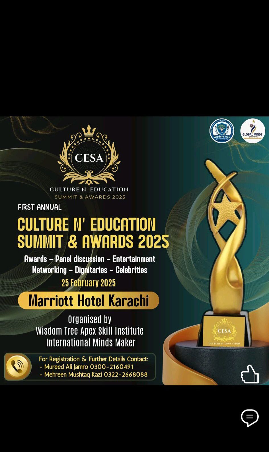 1st Annual Culture & Education Summit Award Excellence