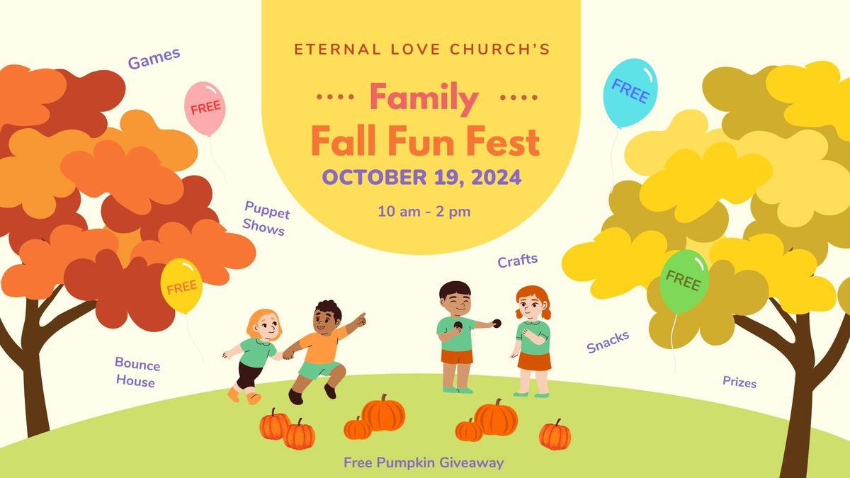 Family Fall Fun Fest 2024