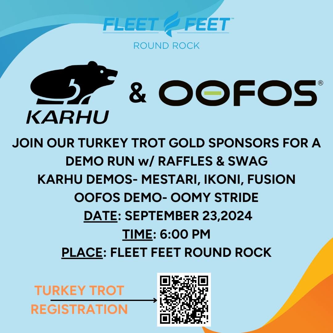 KARHU\/OOFOS DEMO RUN