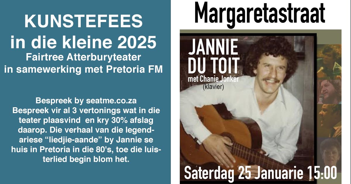 Margaretastraat \u2013 Jannie du Toit