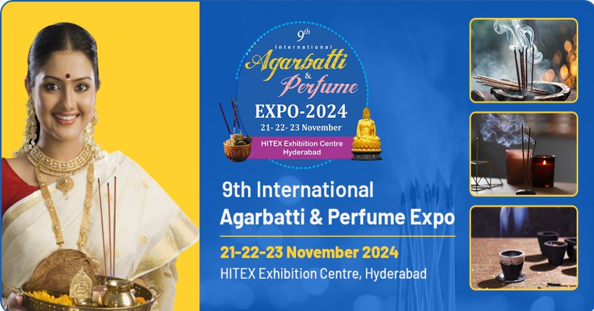 9th International Agarbatti & Perfume Expo 2024