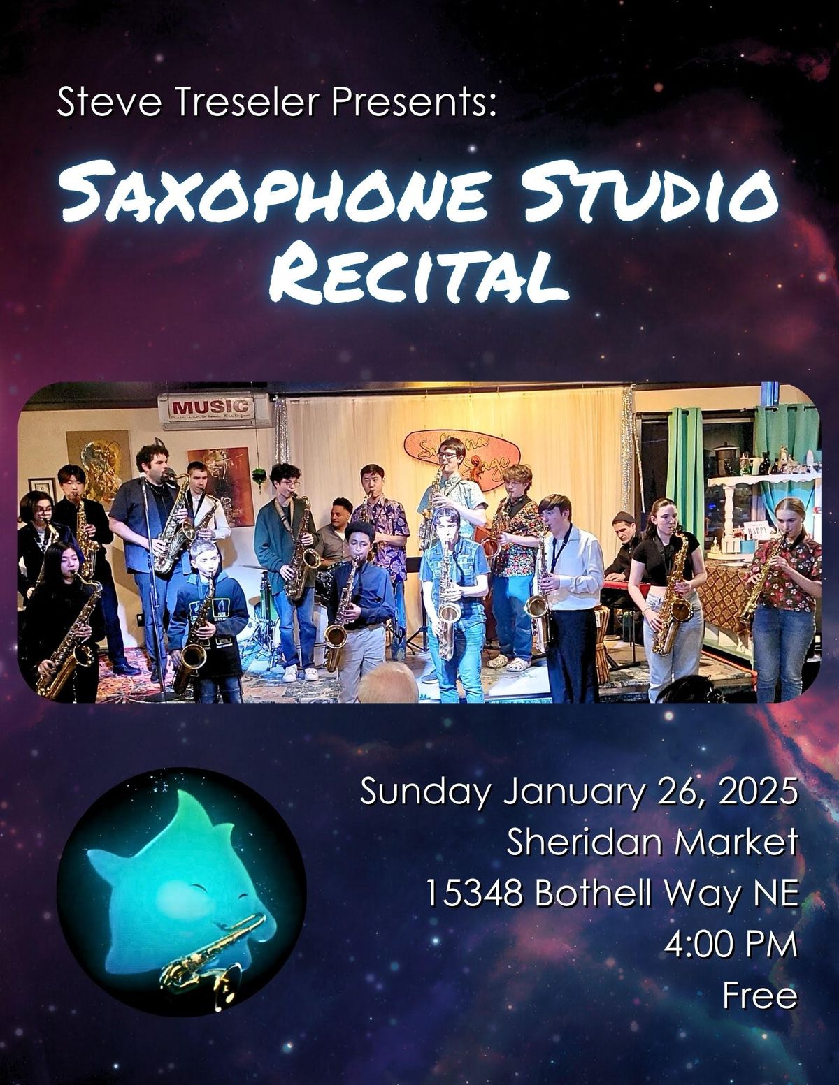 Steve Treseler's Saxophone Studio Recital