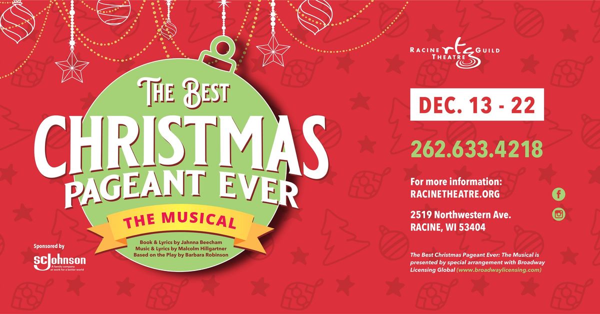 The Best Christmas Pageant Ever: The Musical - Racine Theatre Guild