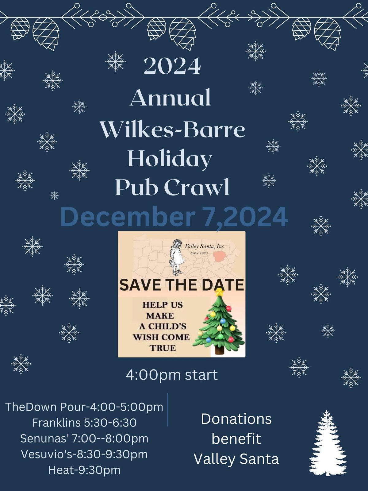 WILKES-BARRE HOLIDAY PUB CRAWL