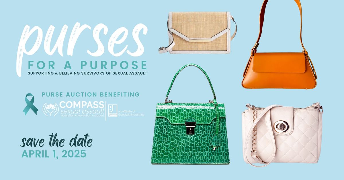 Purses for a Purpose - COMPASS Rape Crisis Center