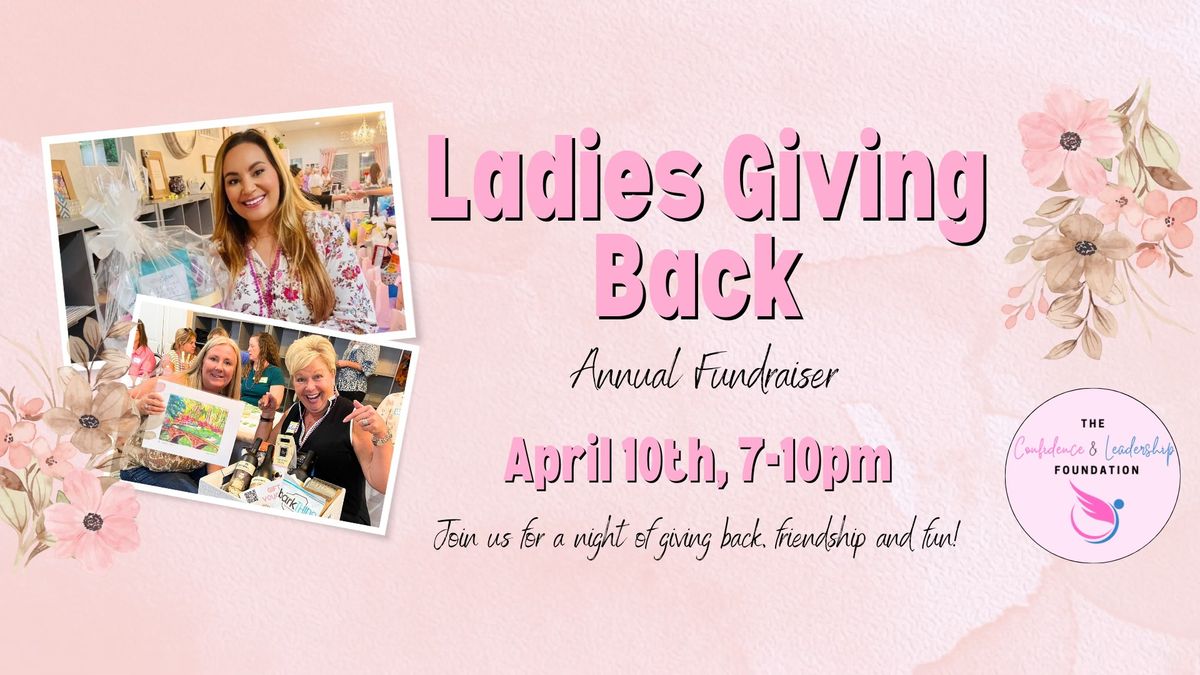 Ladies Giving Back Annual Fundraiser