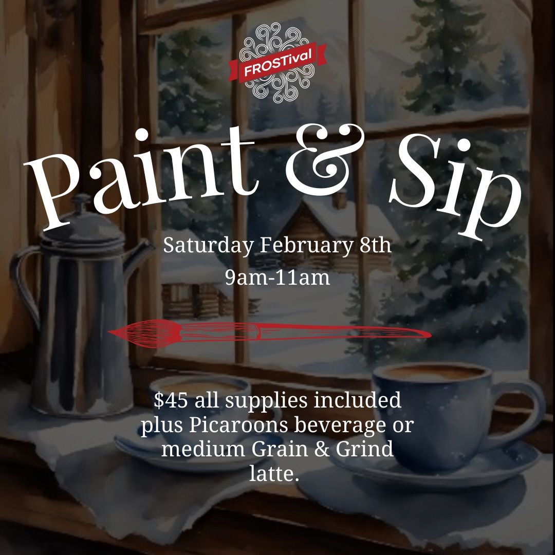 Paint & Sip FROSTival