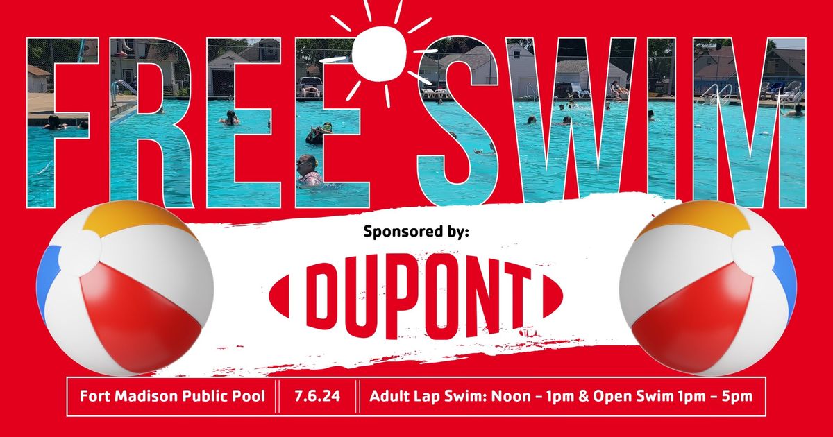 Free Swim Day - Sponsored by DuPont